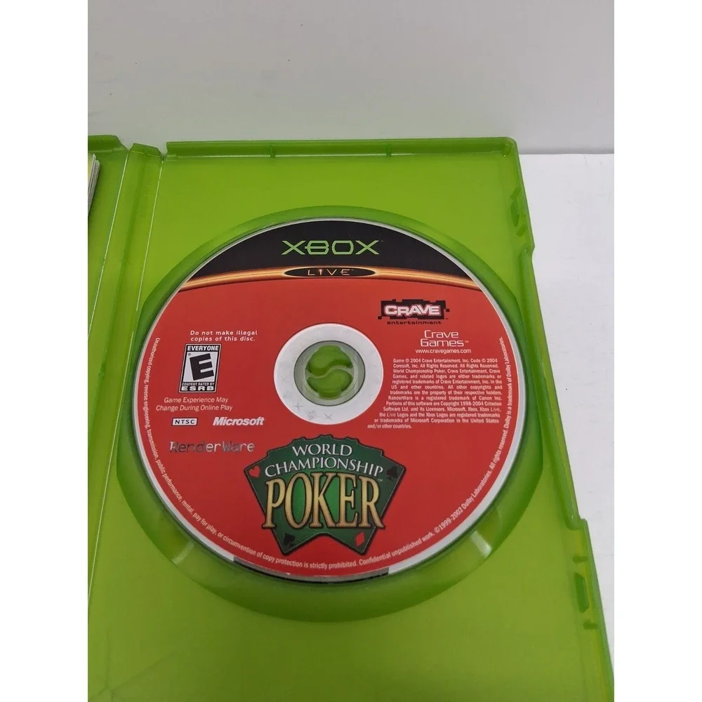 World Championship Poker (Microsoft Xbox, 2004)